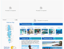 Tablet Screenshot of maldives-express.com